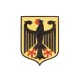 3D Holz Wanddekoration | Wappen von Deutschland